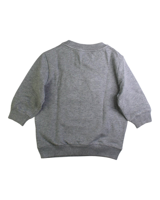 A Grey Crewneck Sweatshirts from Nicholas & Bears in size 12-18M for boy. (Back View)