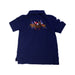 A Navy Short Sleeve Polos from Polo Ralph Lauren in size 4T for boy. (Back View)