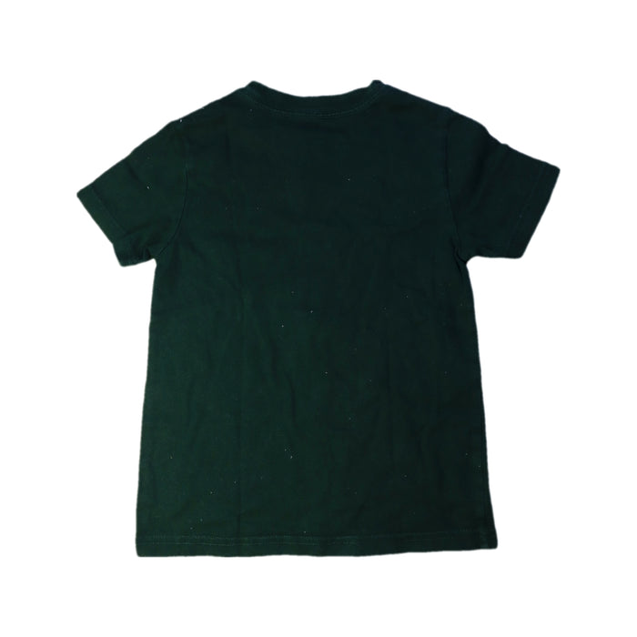 A Green Short Sleeve T Shirts from Polo Ralph Lauren in size 4T for boy. (Back View)