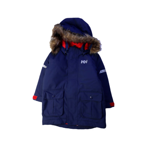 A Navy Puffer/Quilted Coats & Outerwear from Helly Hansen in size 18-24M for boy. (Front View)