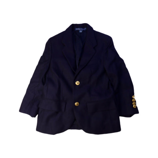 A Navy Blazers from Polo Ralph Lauren in size 4T for boy. (Front View)