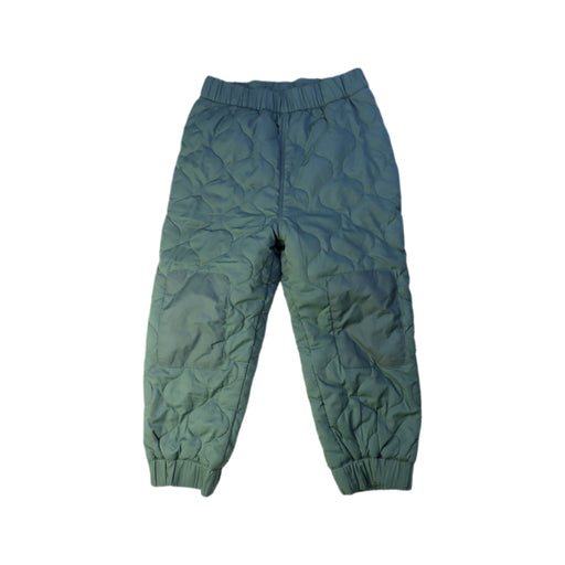 A Green Puffer/Quilted Jackets from Patagonia in size 4T for boy. (Front View)