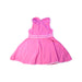 A Pink Sleeveless Dresses from Jacadi in size 3T for girl. (Back View)