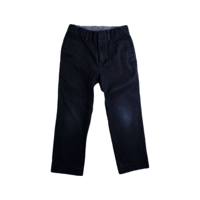 A Navy Casual Pants from Crewcuts in size 4T for boy. (Front View)