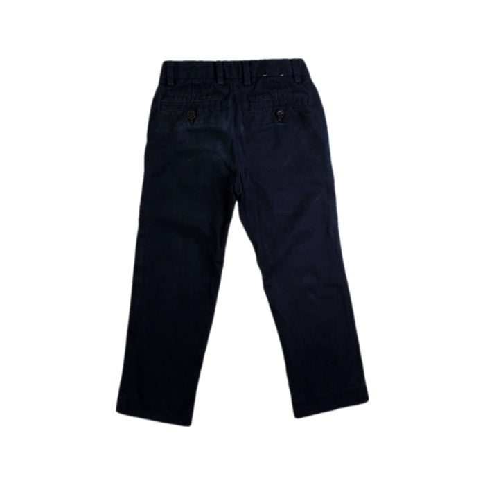 A Navy Casual Pants from Crewcuts in size 4T for boy. (Back View)