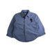 A Blue Long Sleeve Shirts from Ralph Lauren in size 12-18M for boy. (Front View)
