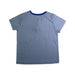 A Blue Short Sleeve T Shirts from Momonittu in size 2T for boy. (Back View)