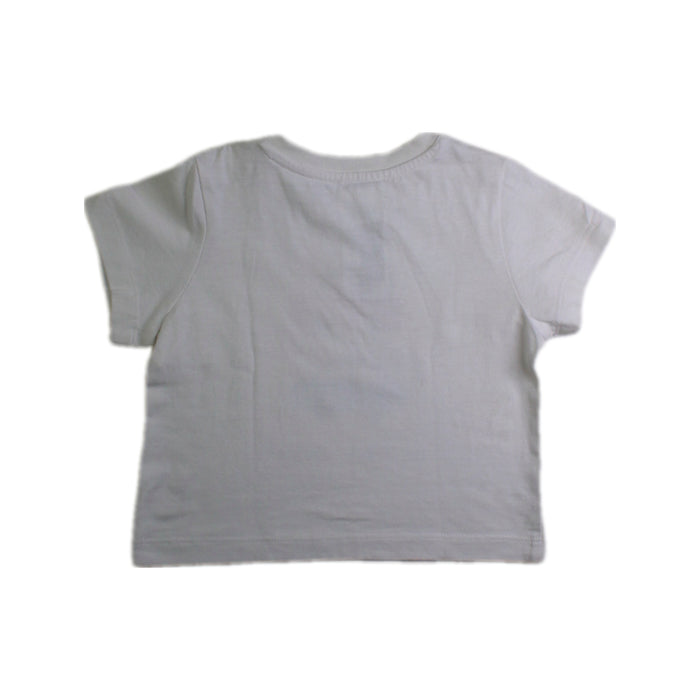 A White Short Sleeve T Shirts from Jacadi in size 6-12M for boy. (Back View)
