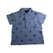 A Blue Short Sleeve Polos from Polo Ralph Lauren in size 2T for boy. (Front View)