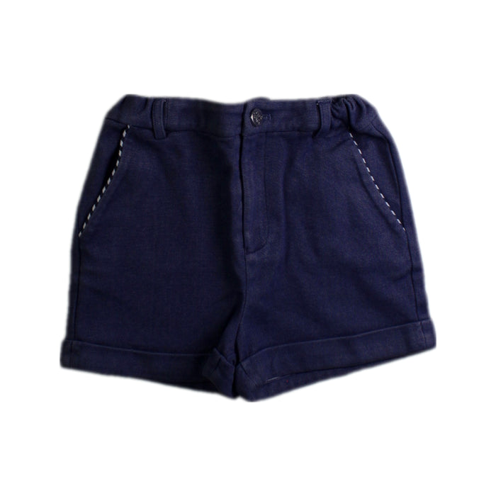 A Navy Shorts from Nicholas & Bears in size 2T for boy. (Front View)