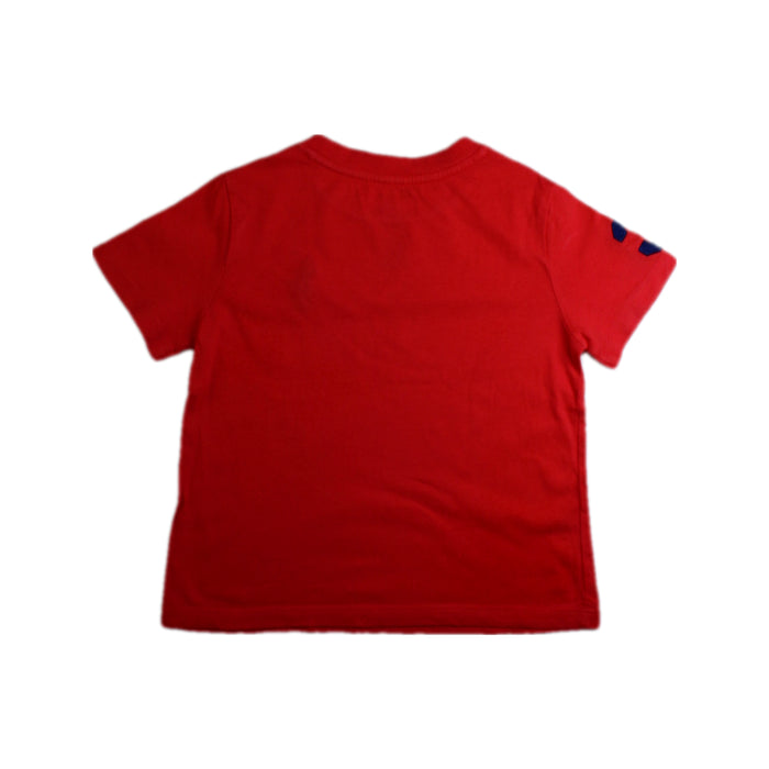 A Red Short Sleeve T Shirts from Ralph Lauren in size 18-24M for boy. (Back View)