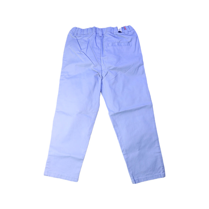 A Blue Casual Pants from Jacadi in size 4T for boy. (Back View)