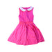 A Pink Sleeveless Dresses from Jacadi in size 6T for girl. (Front View)