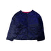 A Navy Puffer/Quilted Jackets from Jacadi in size 6T for girl. (Front View)