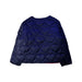 A Navy Puffer/Quilted Jackets from Jacadi in size 6T for girl. (Back View)
