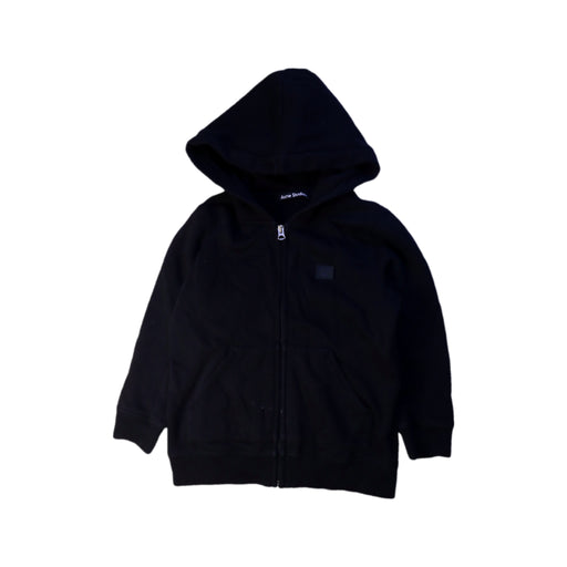 A Black Hooded Sweatshirts from Acne Studios in size 6T for neutral. (Front View)