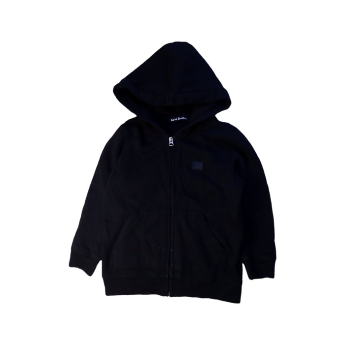 A Black Hooded Sweatshirts from Acne Studios in size 6T for neutral. (Front View)