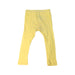 A Yellow Leggings from Petit Bateau in size 2T for girl. (Back View)