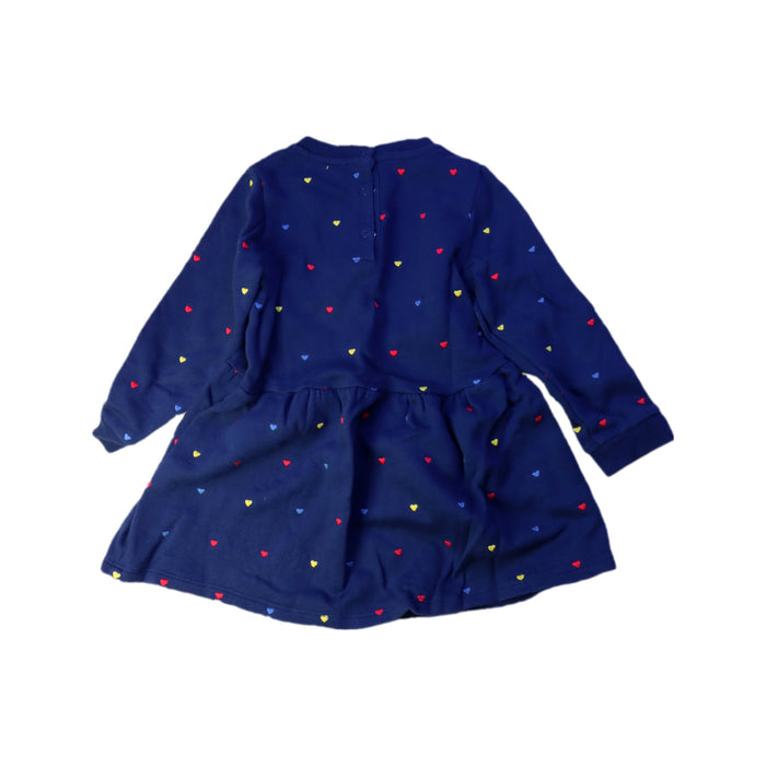 A Navy Long Sleeve Dresses from Stella McCartney in size 3T for girl. (Back View)