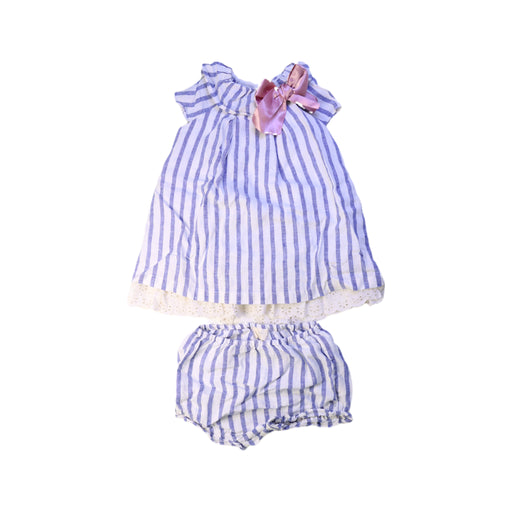 A Blue Dress Sets from Nanos in size 3T for girl. (Front View)