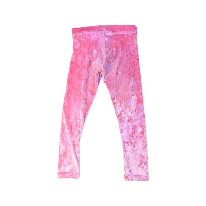 A Pink Leggings from Crewcuts in size 5T for girl. (Back View)