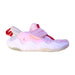 A Pink Sneakers from Air Jordan in size 4T for girl. (Front View)