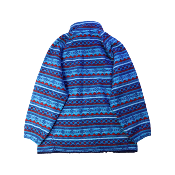 A Blue Lightweight Jackets from Mont-bell in size 7Y for neutral. (Back View)