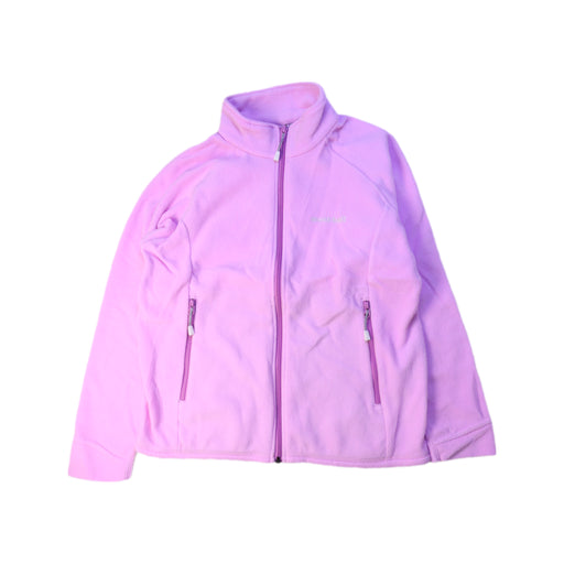 A Pink Lightweight Jackets from Mont-bell in size 7Y for girl. (Front View)