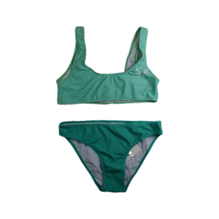 A Green Bikinis from Hundred Pieces in size 12Y for girl. (Front View)