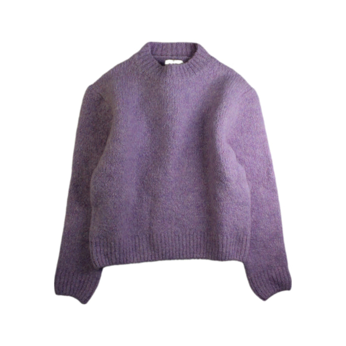 A Purple Knit Sweaters from Finger in the Nose in size 14Y for girl. (Front View)