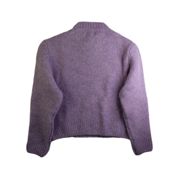 A Purple Knit Sweaters from Finger in the Nose in size 14Y for girl. (Back View)