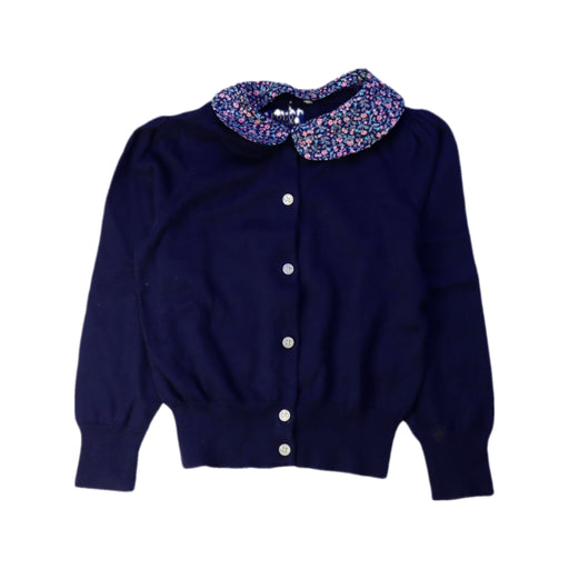 A Navy Cardigans from Polo Ralph Lauren in size 4T for girl. (Front View)