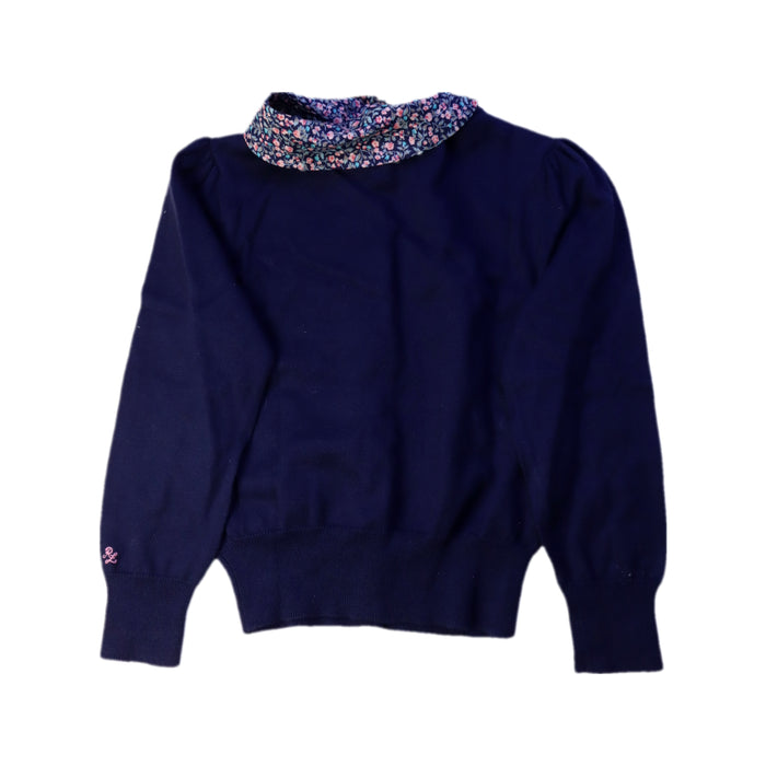 A Navy Cardigans from Polo Ralph Lauren in size 4T for girl. (Back View)