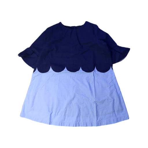 A Navy Short Sleeve Dresses from Marimekko in size 2T for girl. (Front View)