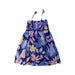 A Multicolour Sleeveless Dresses from Tori Richard in size 6T for girl. (Back View)