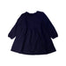 A Navy Long Sleeve Dresses from Jacadi in size 4T for girl. (Front View)
