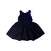 A Navy Sleeveless Dresses from FITH in size 4T for girl. (Front View)