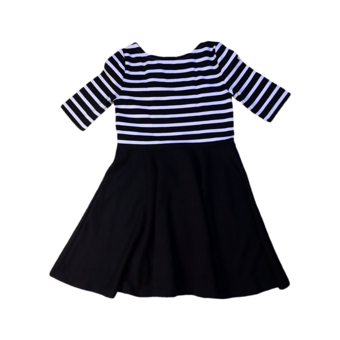 A Black Long Sleeve Dresses from Polo Ralph Lauren in size 6T for girl. (Back View)