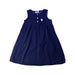 A Navy Sleeveless Dresses from Malvi & Co. in size 4T for girl. (Front View)