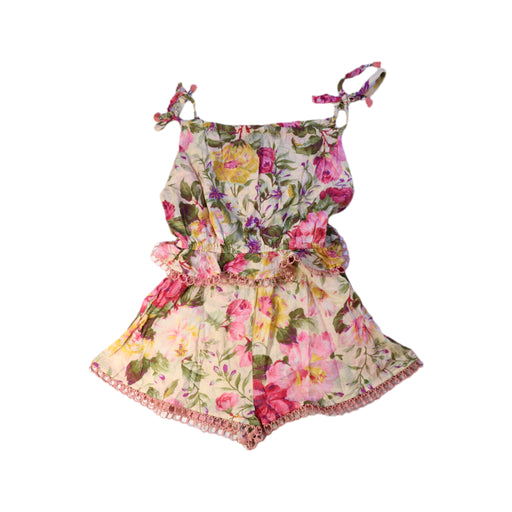 A Multicolour Sleeveless Rompers from Zimmermann in size 6T for girl. (Front View)