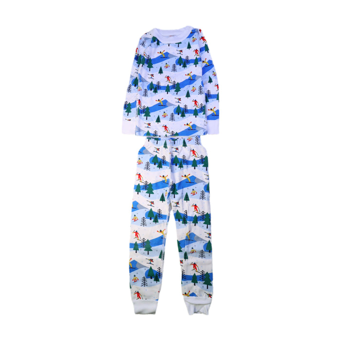 A Blue Pyjama Sets from Hanna Andersson in size 4T for boy. (Front View)