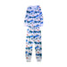 A Blue Pyjama Sets from Hanna Andersson in size 4T for boy. (Front View)
