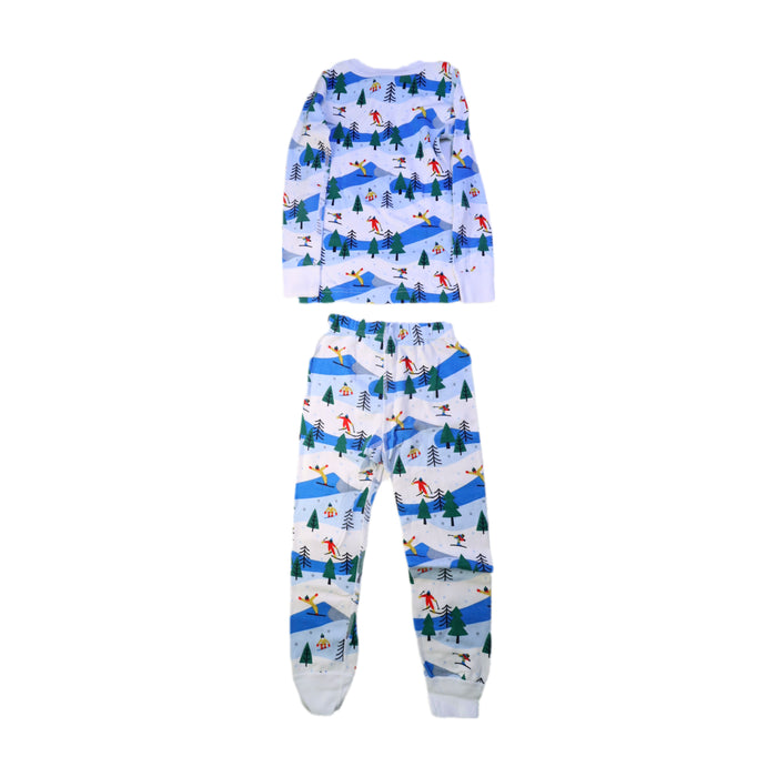 A Blue Pyjama Sets from Hanna Andersson in size 4T for boy. (Back View)