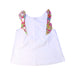 A White Sleeveless Tops from Jacadi in size 2T for girl. (Front View)