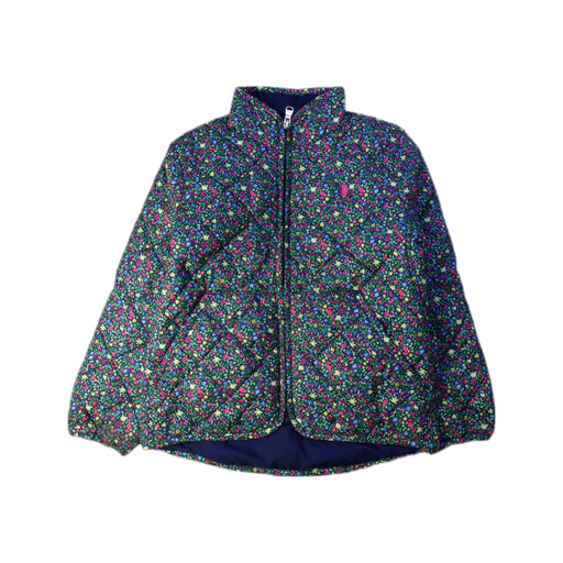 A Multicolour Puffer/Quilted Jackets from Polo Ralph Lauren in size 4T for girl. (Front View)