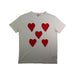 A Red Short Sleeve T Shirts from The Animals Observatory in size 12Y for girl. (Front View)