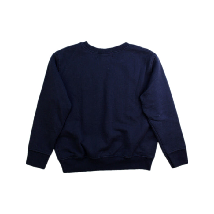A Navy Crewneck Sweatshirts from Kiel James Patrick in size 2T for boy. (Back View)