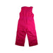 A Pink Snowsuits from Columbia in size 3T for girl. (Back View)