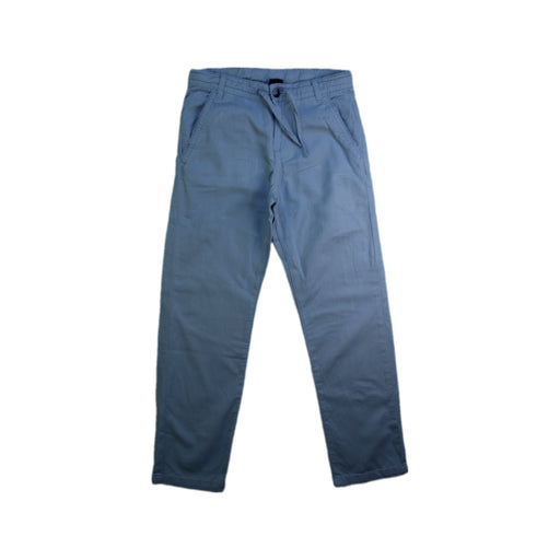 A Blue Casual Pants from Mayoral in size 7Y for boy. (Front View)