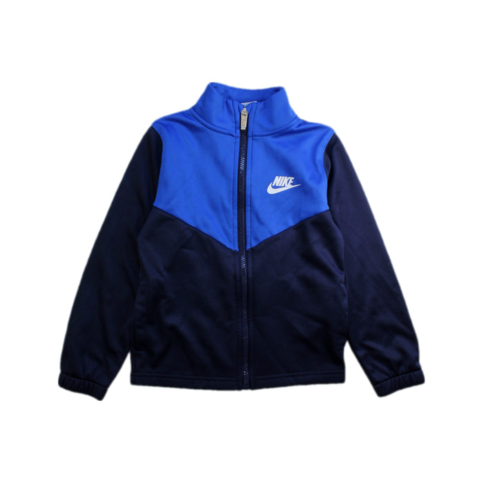 A Navy Lightweight Jackets from Nike in size 4T for boy. (Front View)